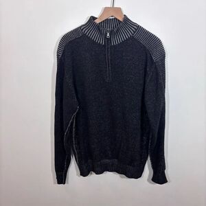 Buckle BKE Men's 1/4 Zip Sweater Size XL